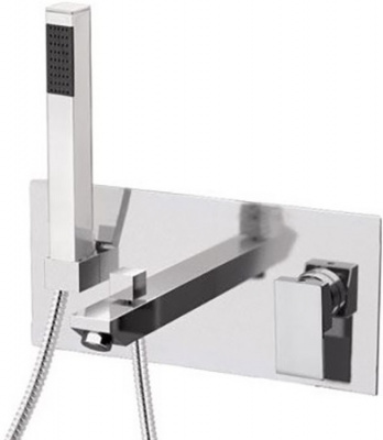 Смеситель для ванны REMER Q-Design (QD04), хром